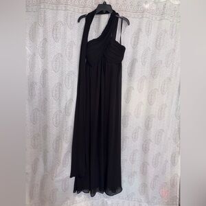 Ever Pretty Black One-Shoulder Evening Gown Size Large